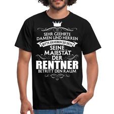 Seine Majestät Der Rentner Spruch Männer T-Shirt
