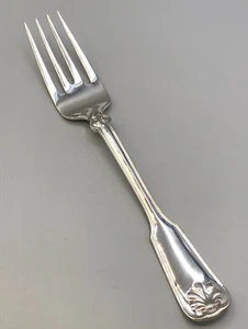 Shell & Thread by Tiffany & Co. Sterling Silver Cold Meat Serving Fork 8 5/8" - Picture 1 of 4