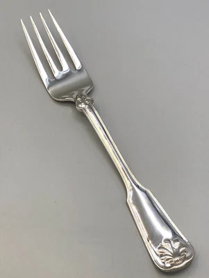 Shell & Thread by Tiffany & Co. Sterling Silver Cold Meat Serving Fork 8 5/8" - Image 1 of 4