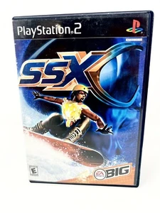 SSX BIG Sony Playstation 2 PS2 2000 Video Game Black Label Complete - Picture 1 of 3