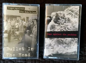 Rage Against the Machine Cassette Tape Rare! Promo ZAT 4676 and Single ZAT 5063  - Picture 1 of 2