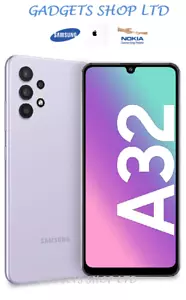 Brand New Samsung Galaxy A32 5G 128GB 6GB Smart Phone Dual Sim - Unlocked Violet - Picture 1 of 2