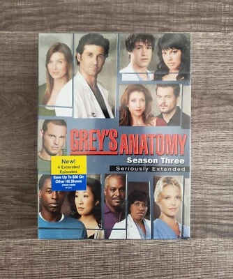Grey's Anatomy Complete Third Season DVD. Brand new sealed.  - Image 1 of 2