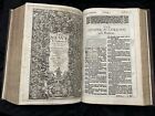 1611 FIRST EDITION Authorized KING JAMES BIBLE Map TITLE Folio RARE Tyndale NT