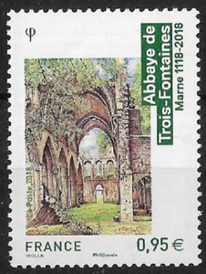 FRANKREICH 2018 - ABTEI VON DREI BRUNNEN NR. 5242 NEU ** - Bild 1 von 2