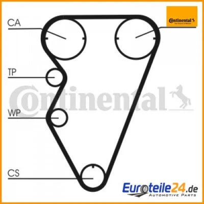 Correa dentada CONTINENTAL CTAM CT929 para Land Rover Freelander Foto 1 de 3