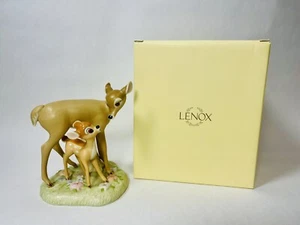 Seltene Lenox A Mother's Pride Skulptur Figur Bambi Disney Goldrand - Bild 1 von 10