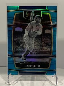 *NEW* 2022 SELECT -BABE RUTH LIGHT BLUE VARIATION 002/149!