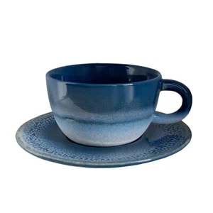 Sass & Belle Blue Mojave Tea Coffee Cup Mug Saucer Set Home Kitchen Decor Gifts - Picture 1 of 1