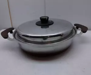Presto Pride 10" Skillet Stainless Copper Clad 3 Qt Chicken Fryer Saute Pot Lid - Picture 1 of 8