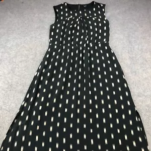 Madewell Dress Womens 4 Silk Ikat Brushed Maxi Dress Sleeveless - Picture 1 of 10