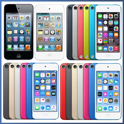 NEW Apple iPod Touch 7th 6th 5th Generation 16/32/64/128/256GB, Lot Retail Box - Image 1 of 4