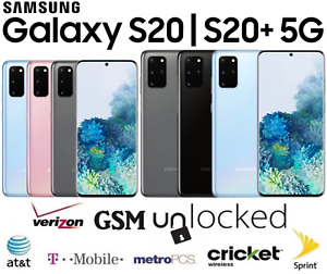 Samsung Galaxy S20 | S20+ Plus 5G 128GB - Unlocked Verizon T-Mobile AT&T Cricket