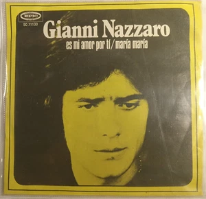 GIANNI NAZZARO - ES MI AMOR POR TI - MEXICAN 7" SINGLE PS, CHANSON - Picture 1 of 4