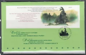 Canada Scott 1472-83 FDC Folder - Canada Day, Parks - Picture 1 of 1