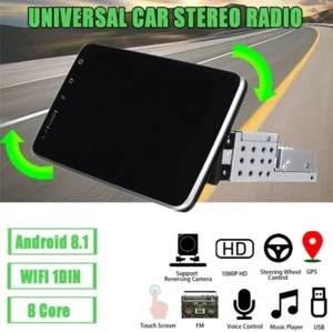 RADIO 1 DIN 10" UNIVERSAL BLUETOOTH 1GB RAM ANDROID GPS MIRROR LINK - Imagen 1 de 4
