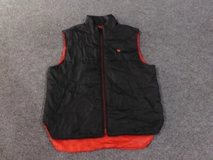 Rocawear Vest Medium Mens Black Y2K Vintage puffer zip hip-hop retro - Picture 1 of 10