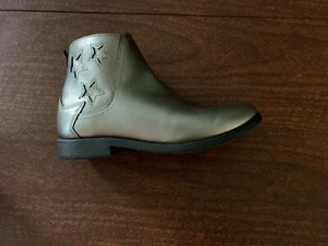 Mädchen Stride Rite Delaney Stiefel - Silber Größe 2M - Bild 1 von 7