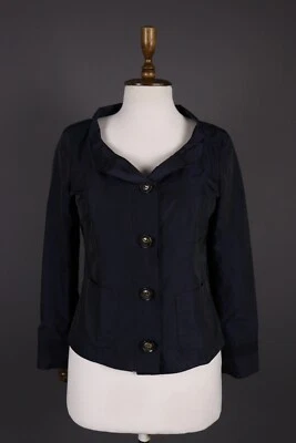 Chaqueta Blazer Ligera de Diseñador Azul WEEKEND MAX MARA Talla GB 10 Foto 1 de 4