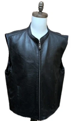 Chaleco de cuero First Classics Classic Leather Gear XXL [58] Foto 1 de 4