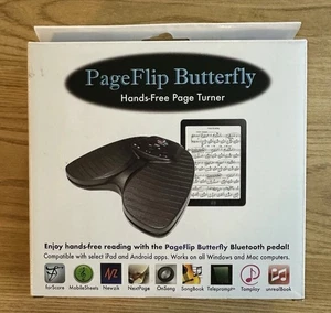 PageFlip Firefly Bluetooth USB Page Turner Pedale Musicisti e Lettori Nuovo! - Foto 1 di 10