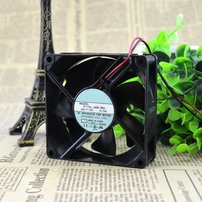 For NMB 3110KL-05W-B50 8025 8cm DC 24V 0.15A Server Cooling fan 2Pin - Image 1 of 2
