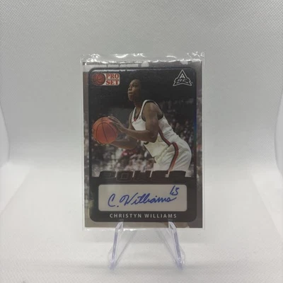 CHRISTYN WILLIAMS 2021-22 Leaf Pro Set Power Basketball opal   /15  AUTO MC1 - Image 1 of 2