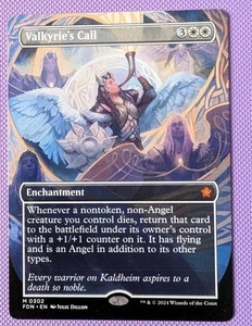 Valkyrie's Call - FDN - Borderless/Extended/Showcase - 0302 - NM - MTG  - Bild 1 von 1