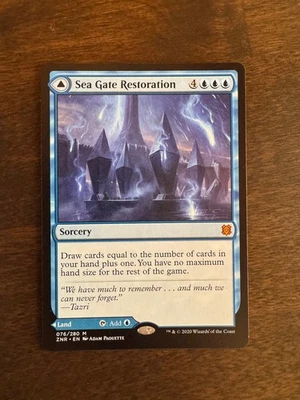 Sea Gate Restoration - NM Zendikar Rising MTG - Image 1 of 2