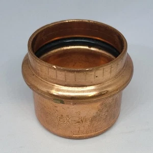 1-1/2” 77732 Viega ProPress Tapa Tubo de Cobre P X Tapa Montaje Modelo 2956 - Imagen 1 de 3