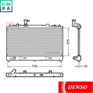 RADIATOR ENGINE COOLING DRM44037 FOR MAZDA 6/Station/Wagon L3-VDT/VE 2.3L 4cyl - Picture 1 of 6