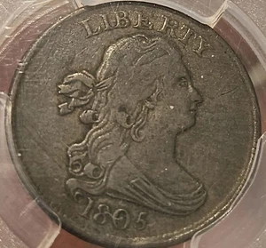 1805 Half Cent PCGS VF30 No Stems - Picture 1 of 4