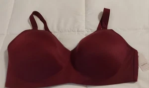 Sujetador 48D AUDEN sin aros ligeramente forrado para mujer talla grande correas convertibles NUEVO - Imagen 1 de 2