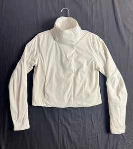 Lululemon Jacke Damen 4 weiß Full Zip Windbreaker Sleek City Primaloft Jacket - Bild 1 von 15
