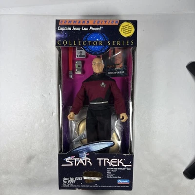 Playmates Toys Star Trek Command Edition Capitán Jean-Luc Picard Coleccionista Nuevo Foto 1 de 4