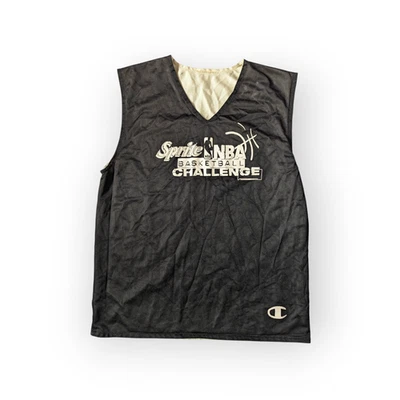 Vintage Champion Sprite NBA Challenge 1995 tank top jersey double sided Vest M - Image 1 of 4