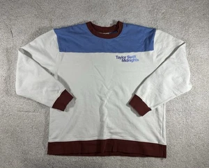 Taylor Swift Midnights Color Block Blau Braun 2022 Sweatshirt Pullover Large - Bild 1 von 6