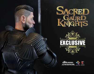 COOMODEL SE119 SACRET BLACK GUARD KNIGHT EXCLUSIVE BRASS EDITION 1/6 FIGURE - Image 1 of 4