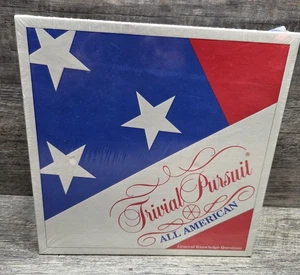 Trivial Pursuit All American Edition General Knowledge Game 1993 Vintage Sealed - Picture 1 of 5
