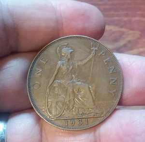Großbritannien - 1931 Penny - George V - Bild 1 von 2