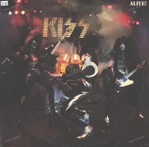 Kiss - Alive! GER 2LP 1976 FOC + picture Booklet (VG+/VG) . - Picture 1 of 2