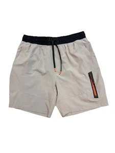 AVALANCHE Outdoor Supply Men's Pull Up Rip Stop Drawstring Gray Shorts Medium - Picture 1 of 4