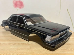 1/10 ABC HOBBY Nissan Cedric 4 ified 2E Brougham Style Black Glitter Paint - Picture 1 of 9