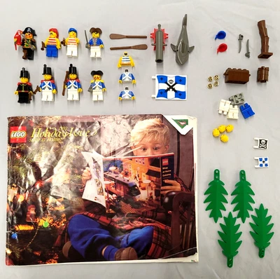 Raro Lote de 10+ Minifiguras LEGO Piratas de Colección con Vacaciones 1992, Piratas, + ¡Más! Foto 1 de 4