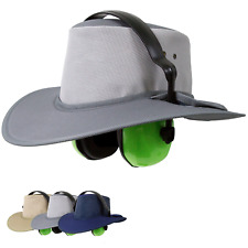 Earmuff Hat Australian Made Hat Newcastle Hats Breeze Mesh Hat Wide Full Broad