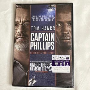 Captain Phillips DVD Drama Action Tom Hanks Barkhad Abdi 2013 - Picture 1 of 4