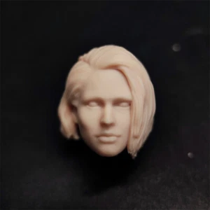 Blank 1/10 Scale Policeman Jill Head Sculpt Unpainted Fit 7" Neca Figure B Style - Picture 1 of 3