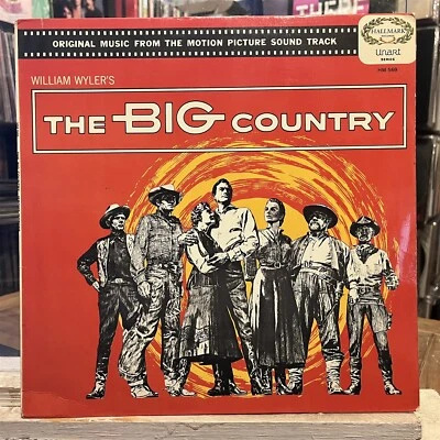[OST]~VG+ LP~The BIG COUNTRY~Soundtrack~Jerome Moross~[1968~HALLMARK]~UK - Image 1 of 4