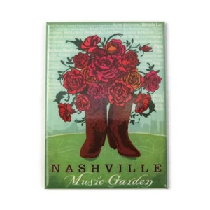 Nashville Music Garden 2014 Tennessee Fridge Magnet - Picture 1 of 5