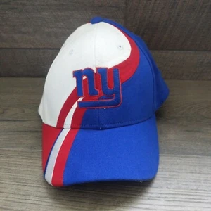 New York Giants Wave NFL Fitted Hat Cap red White blue large Patriotic EUC L/XL - Picture 1 of 6